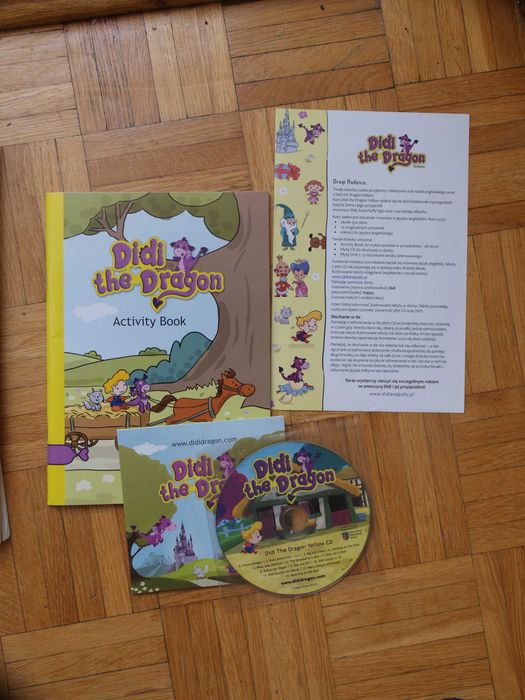 Didi the Dragon yellow teacher guide + zestaw ucznia