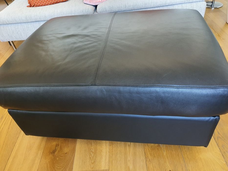 Repousa pés em pele Vimle Ikea
