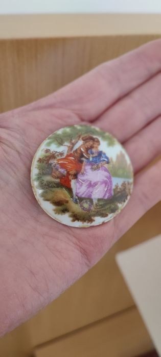 Limoges Alfinete de peito