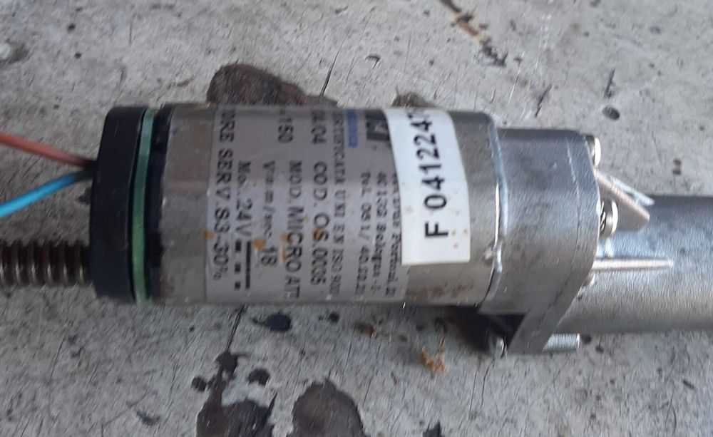 Silnik elektryczny 24V z przekładnią kątową,motoreduktor,śruba trapezo
