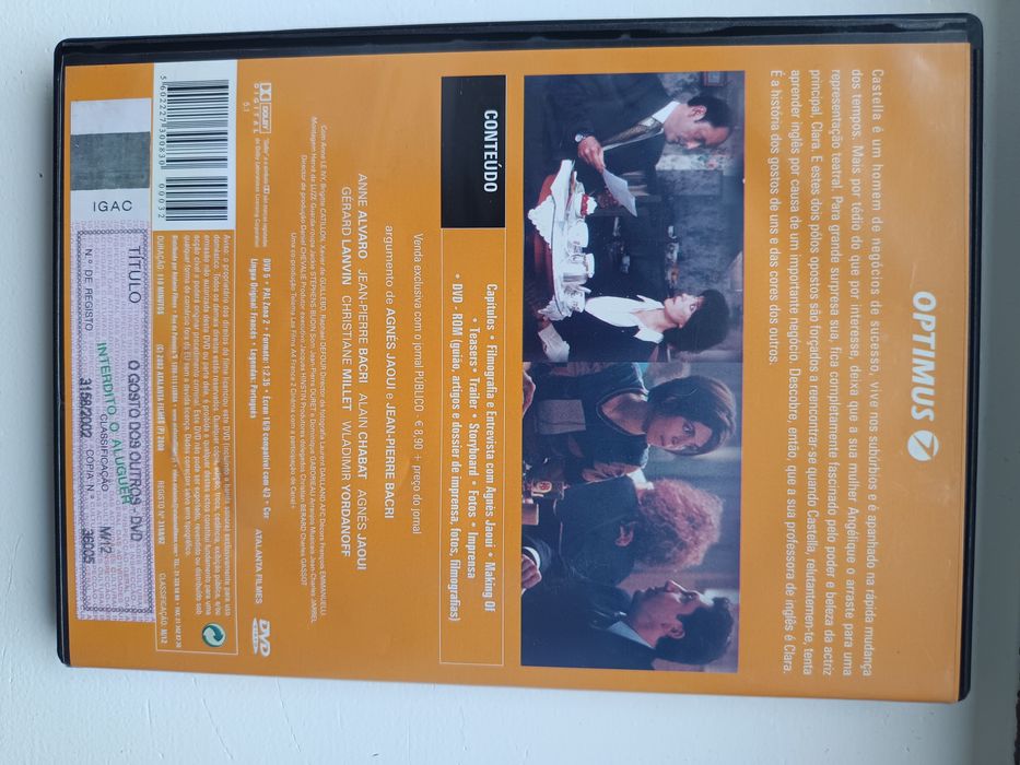 DVD o gosto dos outros