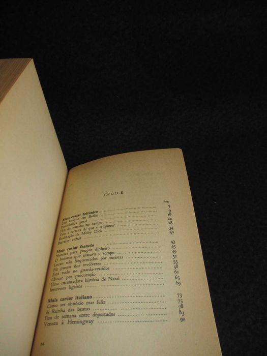 Livro Mais Caviar Art Buchwald