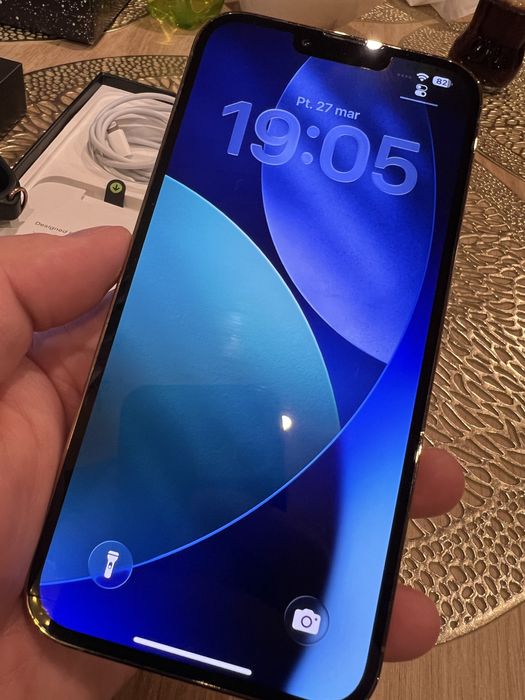 Iphone 13 pro max złoty