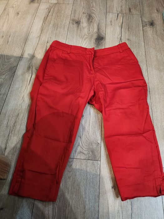 Spodenki bawełna czerwone Orsay Tanio