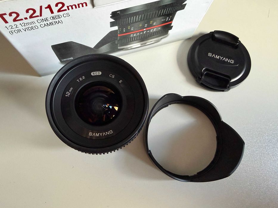 Obiektyw Samyang 12 mm T2.2 NCS CS Sony e-mount