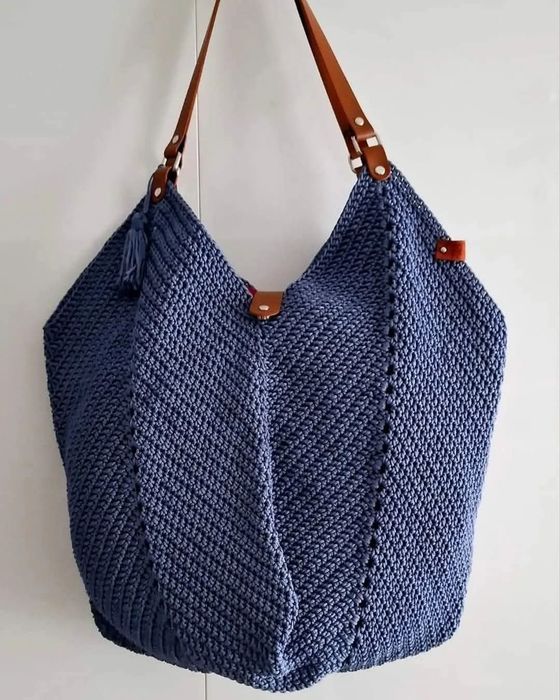 Handmade torba tulipan