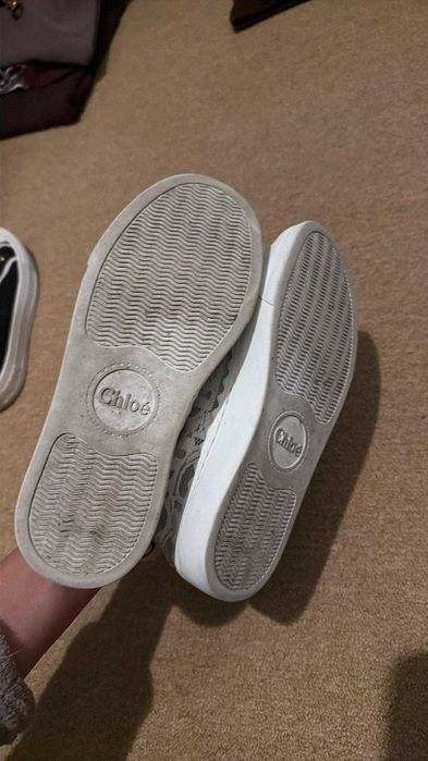 Chloe białe trampki stan bdb 37 polecam tenisówki