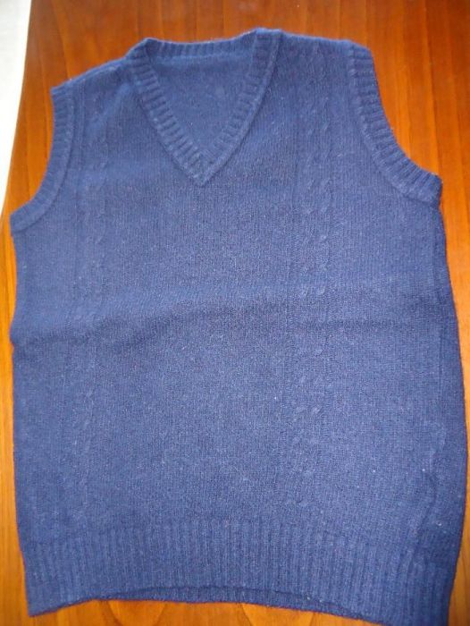 coletes da zypi azul e cinzento