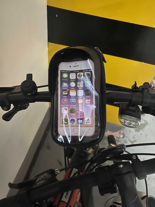 Saszetka rowerowa na kierownicę