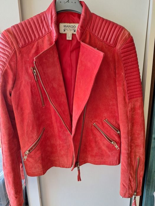 Kurtka skórzana mango rozm s