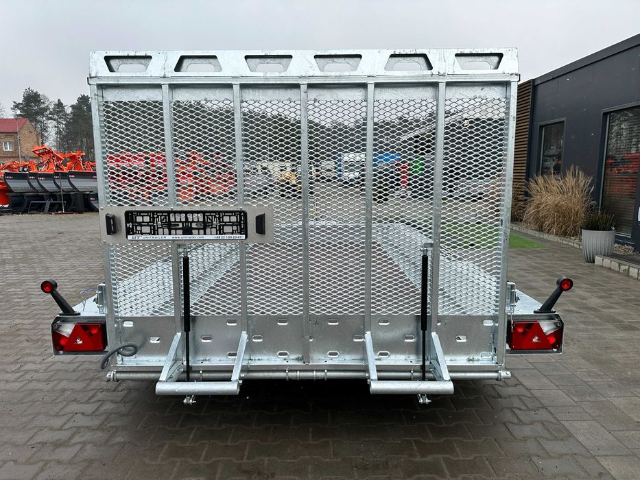 Nowa przyczepa do przewozu minikoparki Temared BUILDER 3 4018/3 3,5T