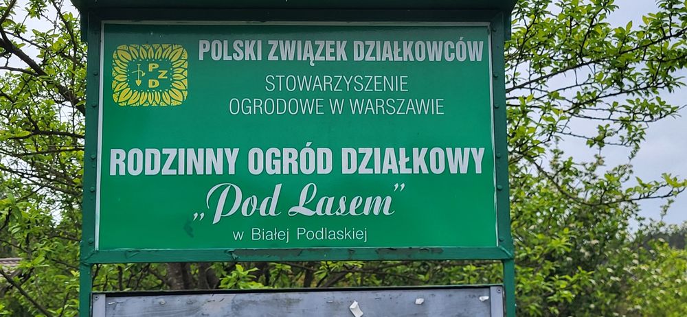 Działka ROD,Biała Podlaska