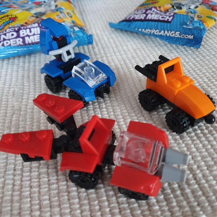 Candy Gangs and build Hyper Mech klocki autka