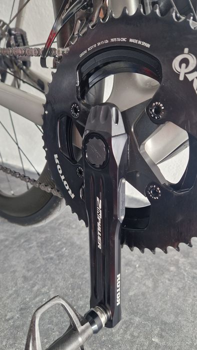 Pedaleira Rotor 2INpower SL para estrada