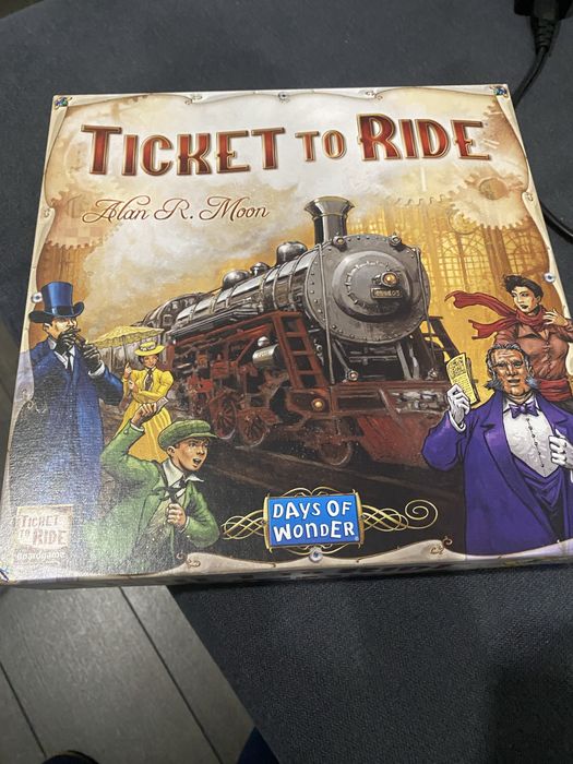 Ticket to ride com inserts 3D