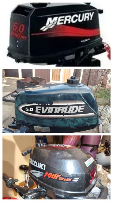Suzuki 2.5, Evinrude 5 мотор лодочний