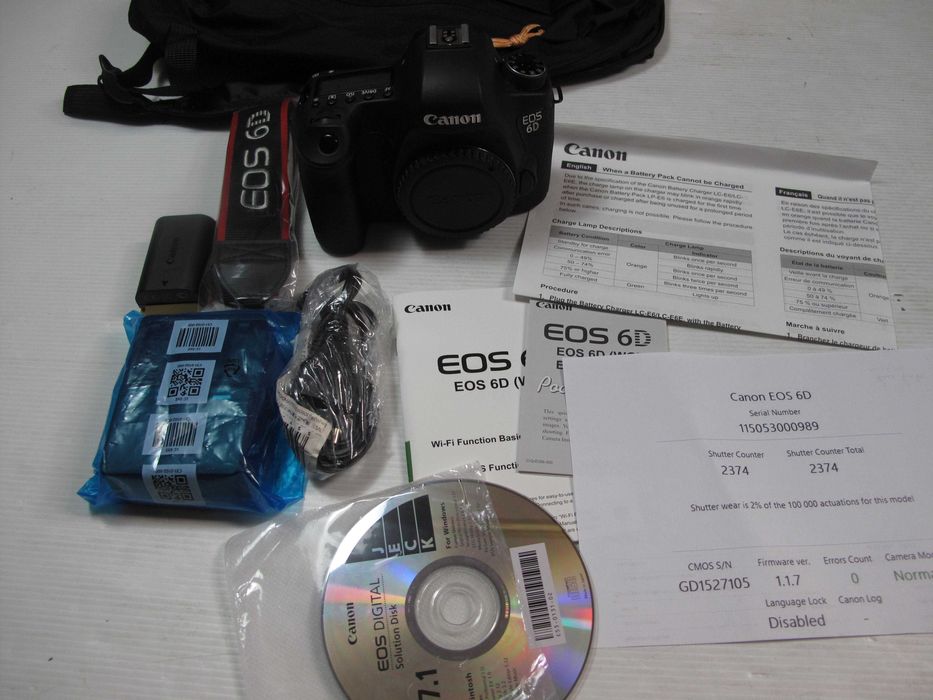 Canon 6D só 3 mil disparos Igual a NOVA - Ver descrição