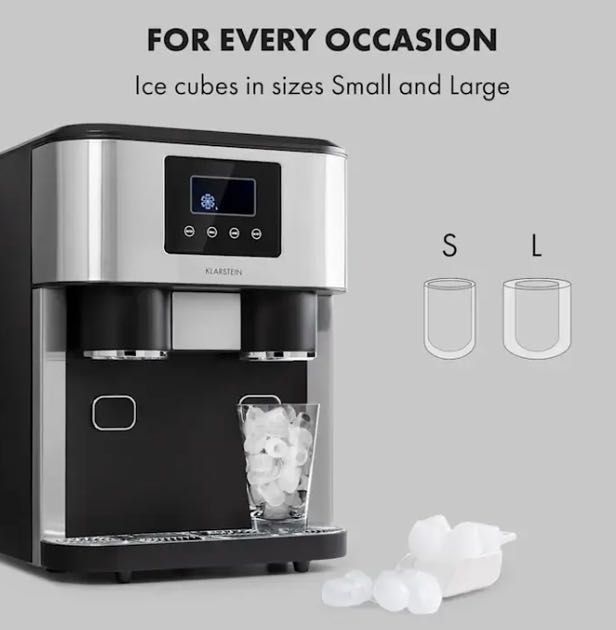 Льодогенератор з дробилкою 3в1 Eiszeit Crush2 15-18 кг за добу(Hiмеч)