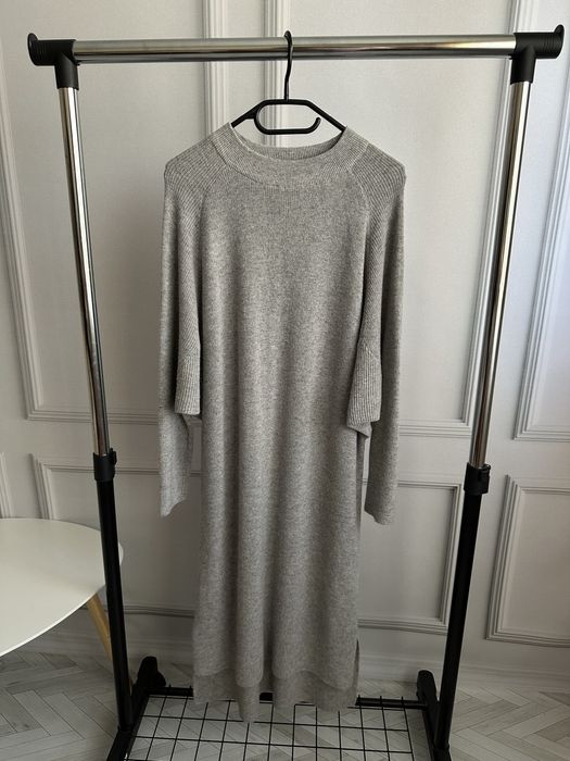 Теплое женское платье