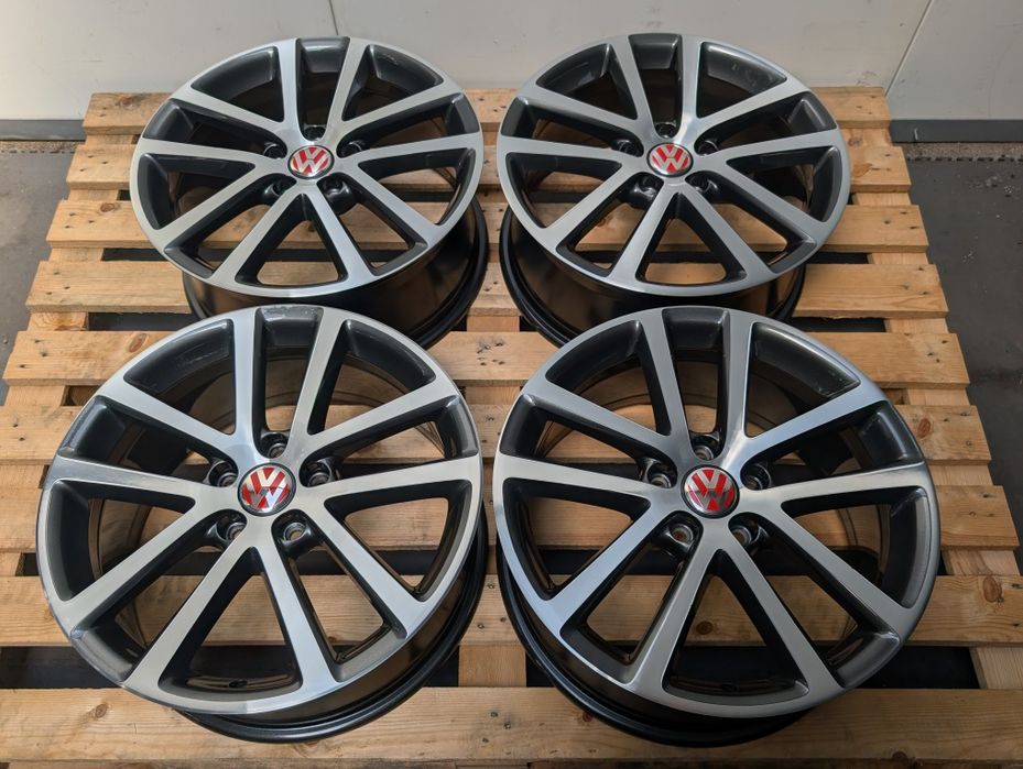Oryginalne felgi VW Golf Jetta Caddy 18" 5x112 7.5J ET51