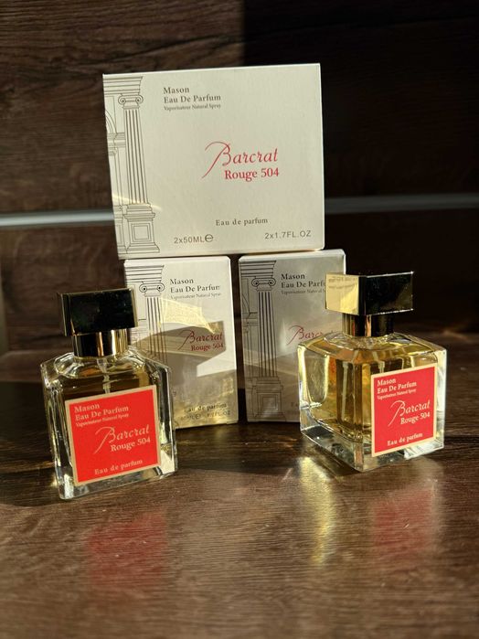 BARCRAT Rouge 504 – Perfumy damskie 2x50ml