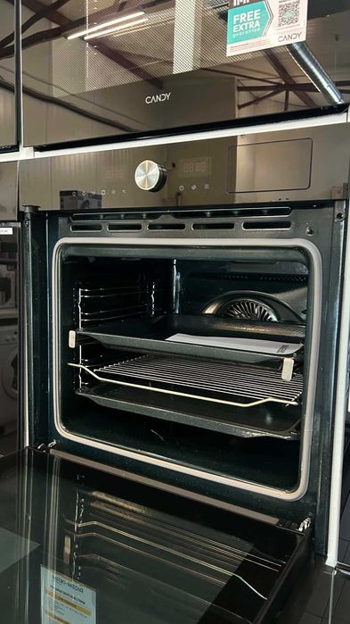 Piekarnik PAROWY  IKEA MÅGEBO 500 Duża pojemność Czarny Szklany Gwarancja