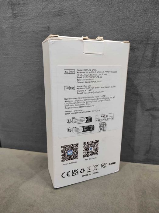 Kamera samochodowa WIDEOREJESTRATOR V31 64GB, 4K. DUAL