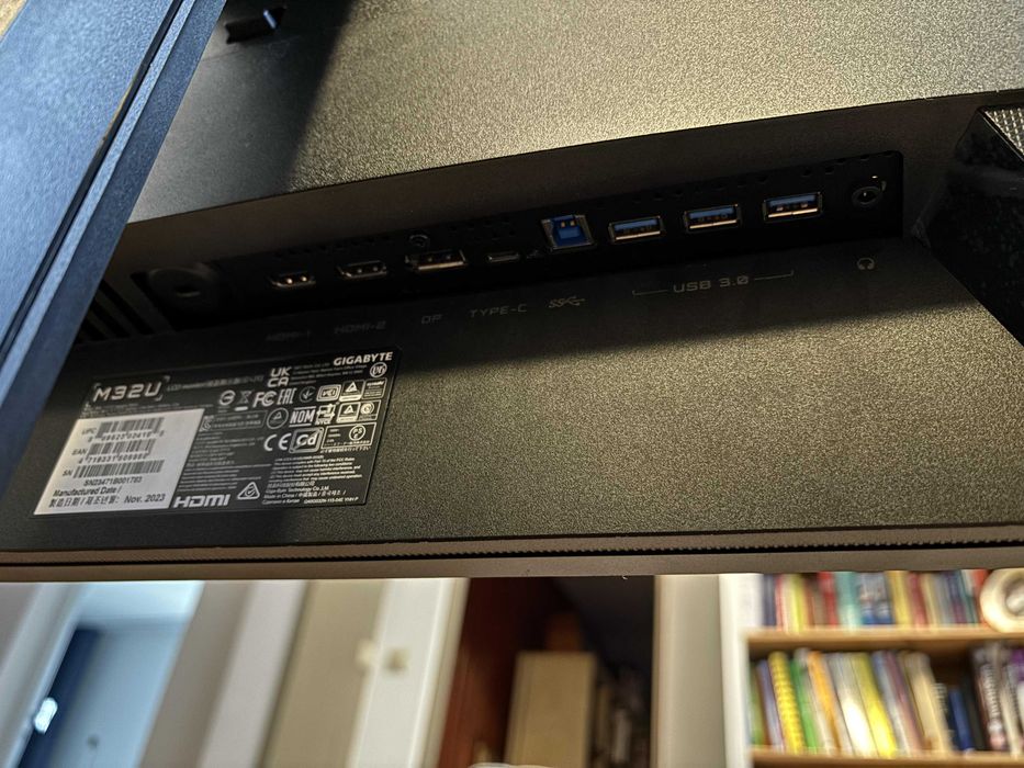 Monitor Gigabyte M32U 4K 144Hz