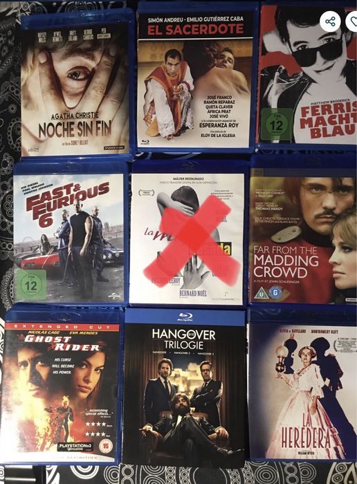 Vários Blu  ray sem legendas em Português P2