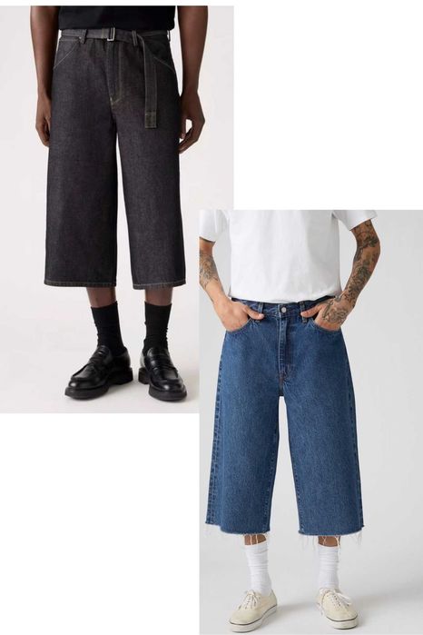 Levi’s Шорти Baggy / 478 Baggy Capri Кюлоти