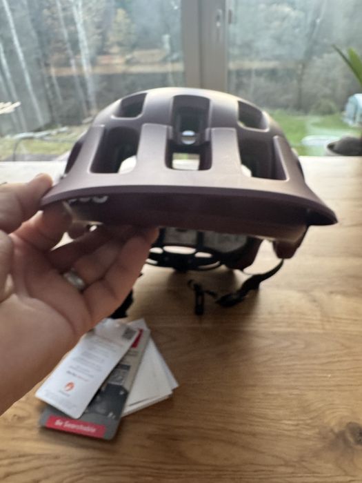 Kask rowerowy POC Tectal garnet red matt rozmiar 59-62