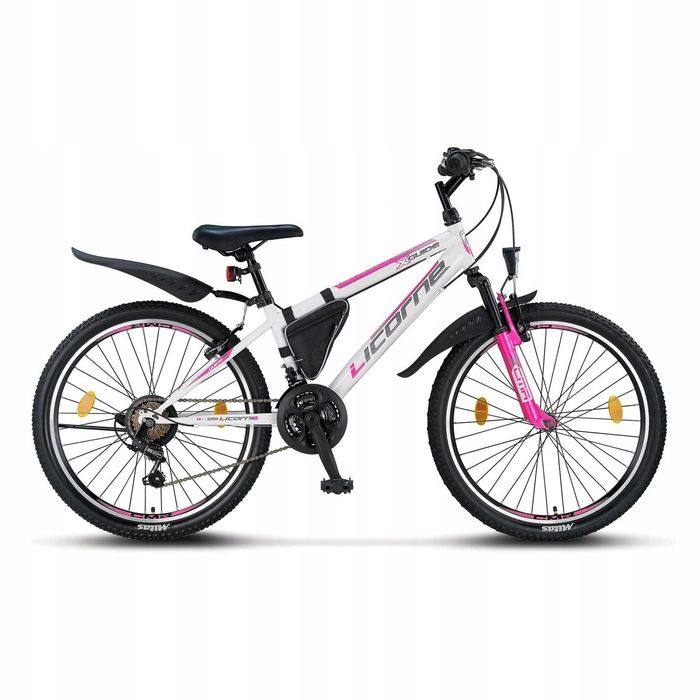 Niemiecki rower górski MTB GUIDE 24" 21 biegów osprzęt Shimano