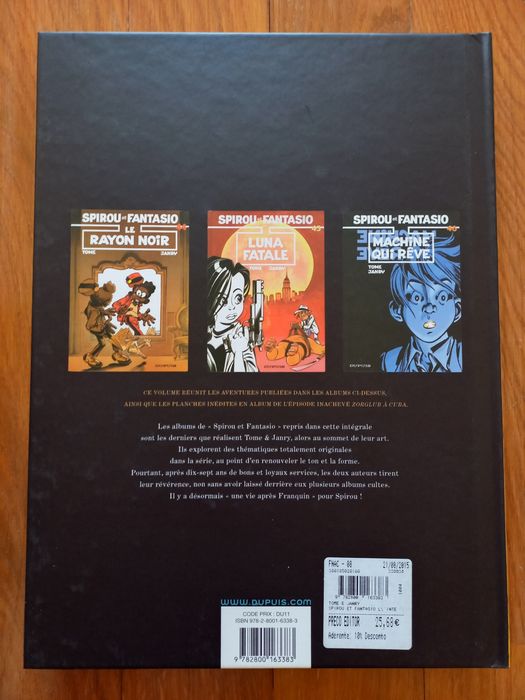 BD Intégrale Spirou et Fantasio