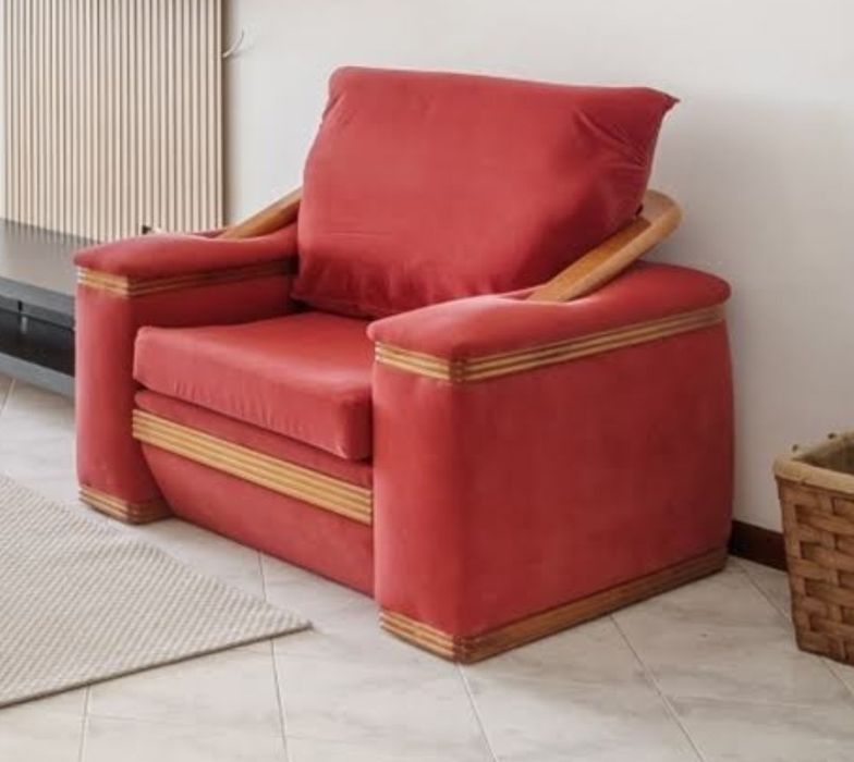 Conjunto Sofá com duas poltronas