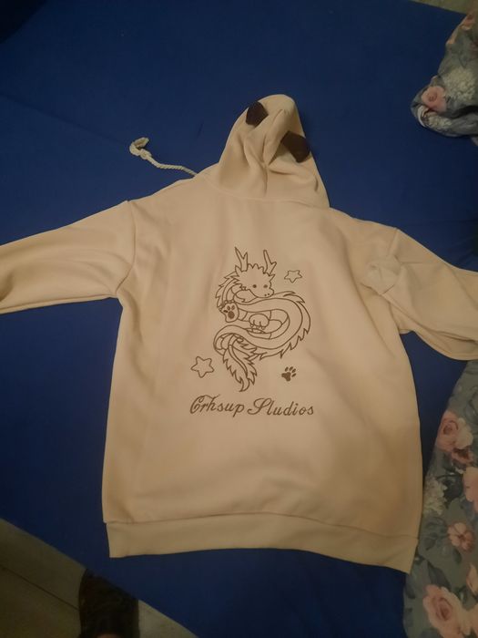 Bluza z haftem chińskiego smoka