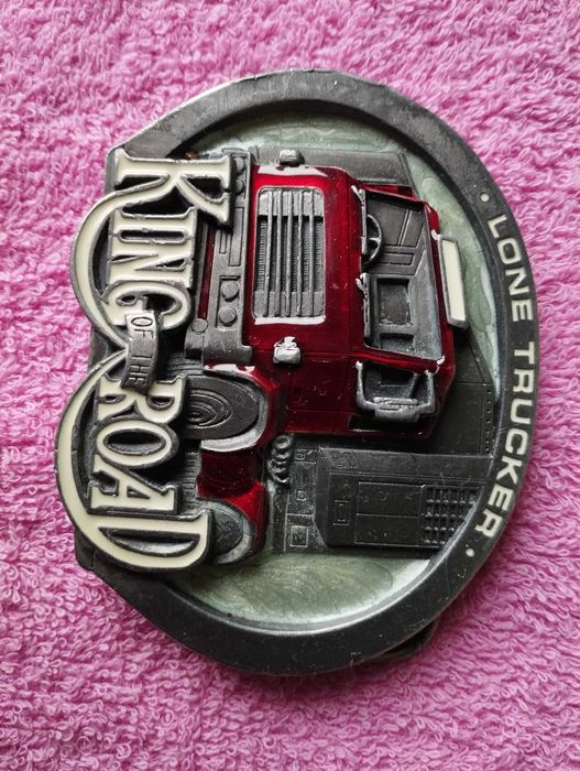 Бляха для ремня. Пряжка. King Road