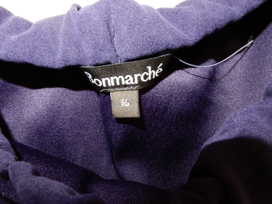 Spódnica maxi rozkloszowana granatowa Bonmarche 44 XXL