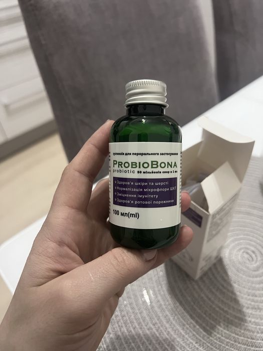 Пробіотик для собак, котів, ProbioBona,