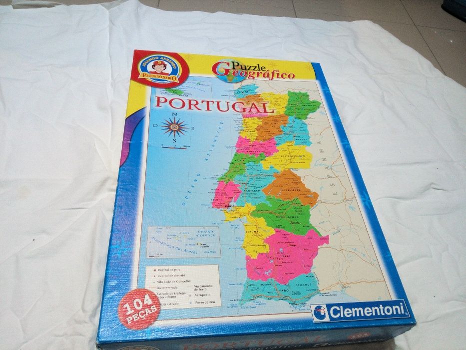 Portugal Geography Puzzle