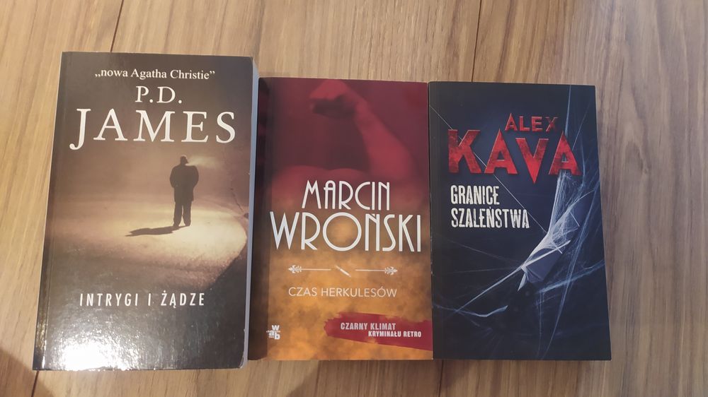 Zestaw 3 kryminałów w wydaniu kieszonkowym