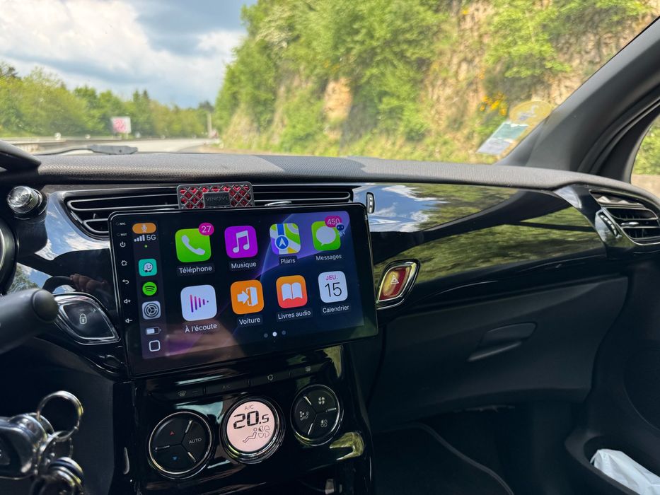 Rádio Android Citroen C3 e DS3 II Carplay GPS wifi 2/32GB NOVO