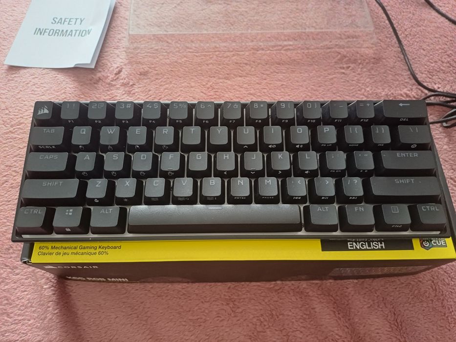 Klawiatura Corsair k65 RGB Mini (steelseries logitech endorfy redragon