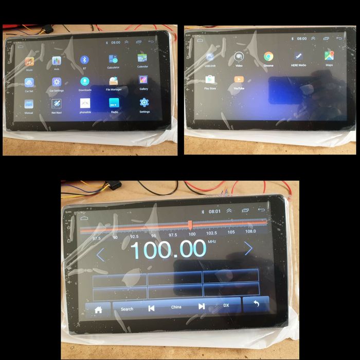 Auto radio 1 din rebativel retratil / 7 ou 10 polegadas Android carro