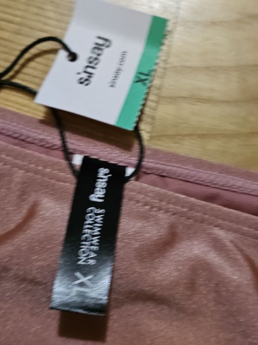 Strój bikini wiązane Sinsay róż XL