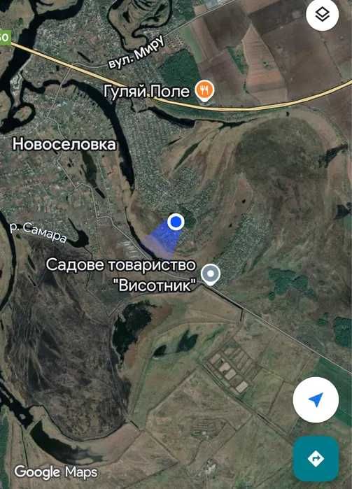 продам дом/дачу в Новосёловке с шикарным участком