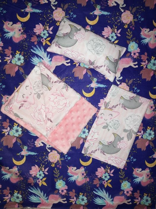 Разные цвета постель куклы пупса постелька постіль кроватку baby born