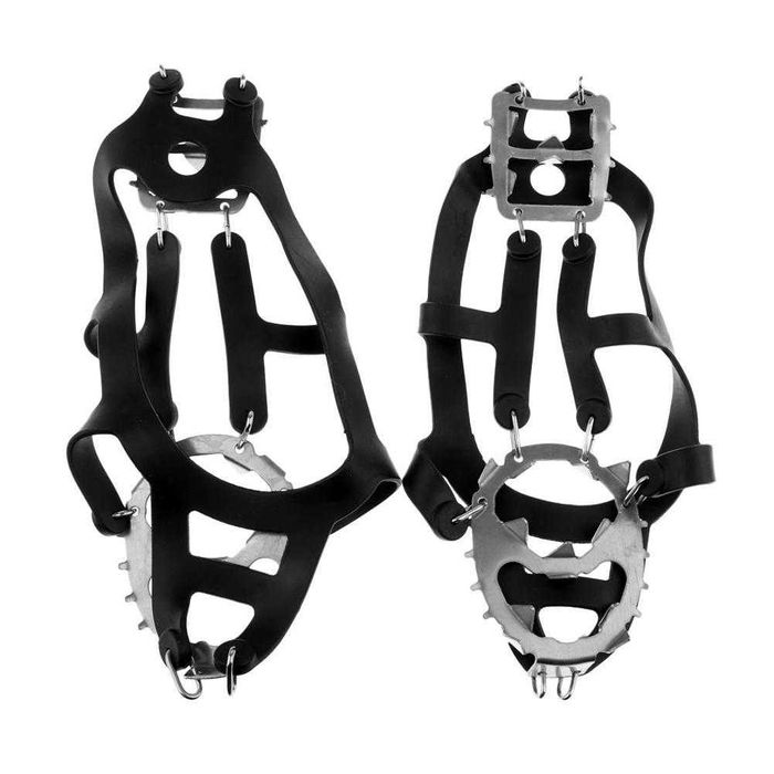 Ледоступы-ледоходы с 18 стальными антискользящими шипами снегоступы