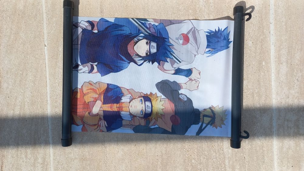 Poster naruto e the promised neverland