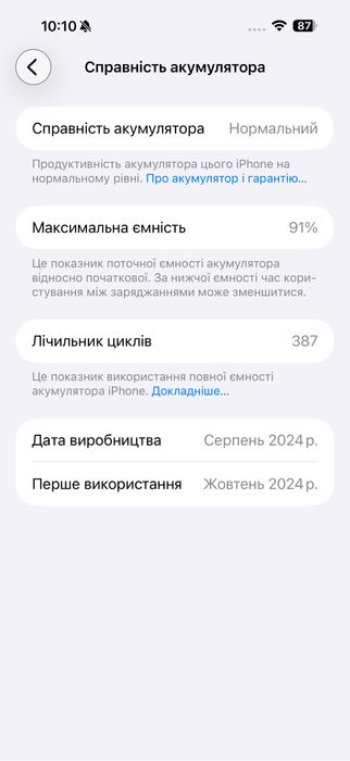 iPhone 16 Pro Max 256gb. UKR