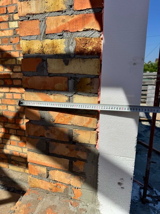 Новий кирпичний будинок 110 м² . Готовий до внутрішнього оздоблення